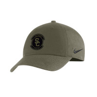 USC Trojans Nike Olive H86 Military Woven Patch Adjustable Hat